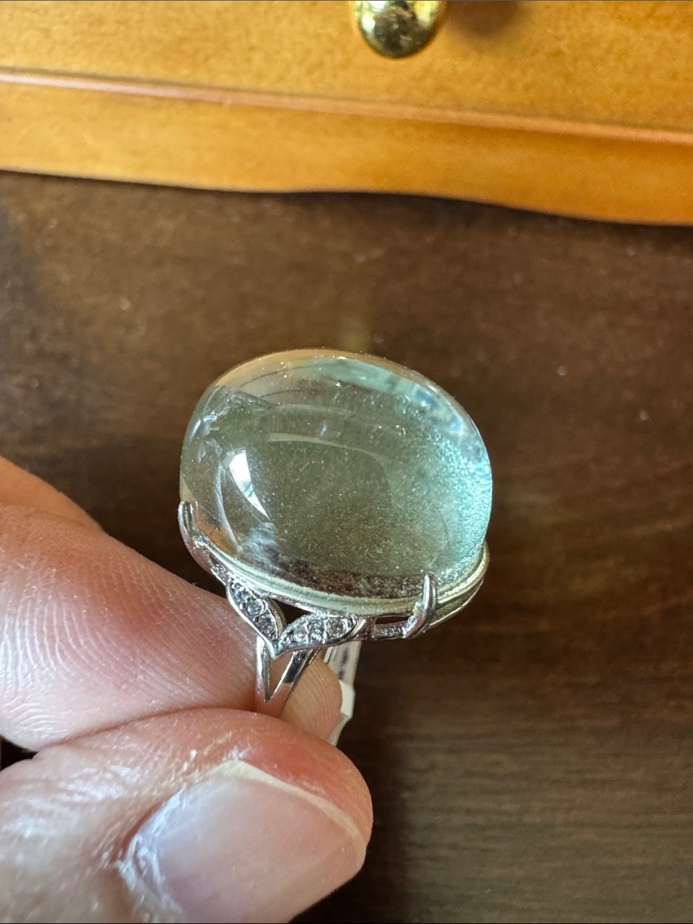 Silver925 Ring with Phantom Quartz